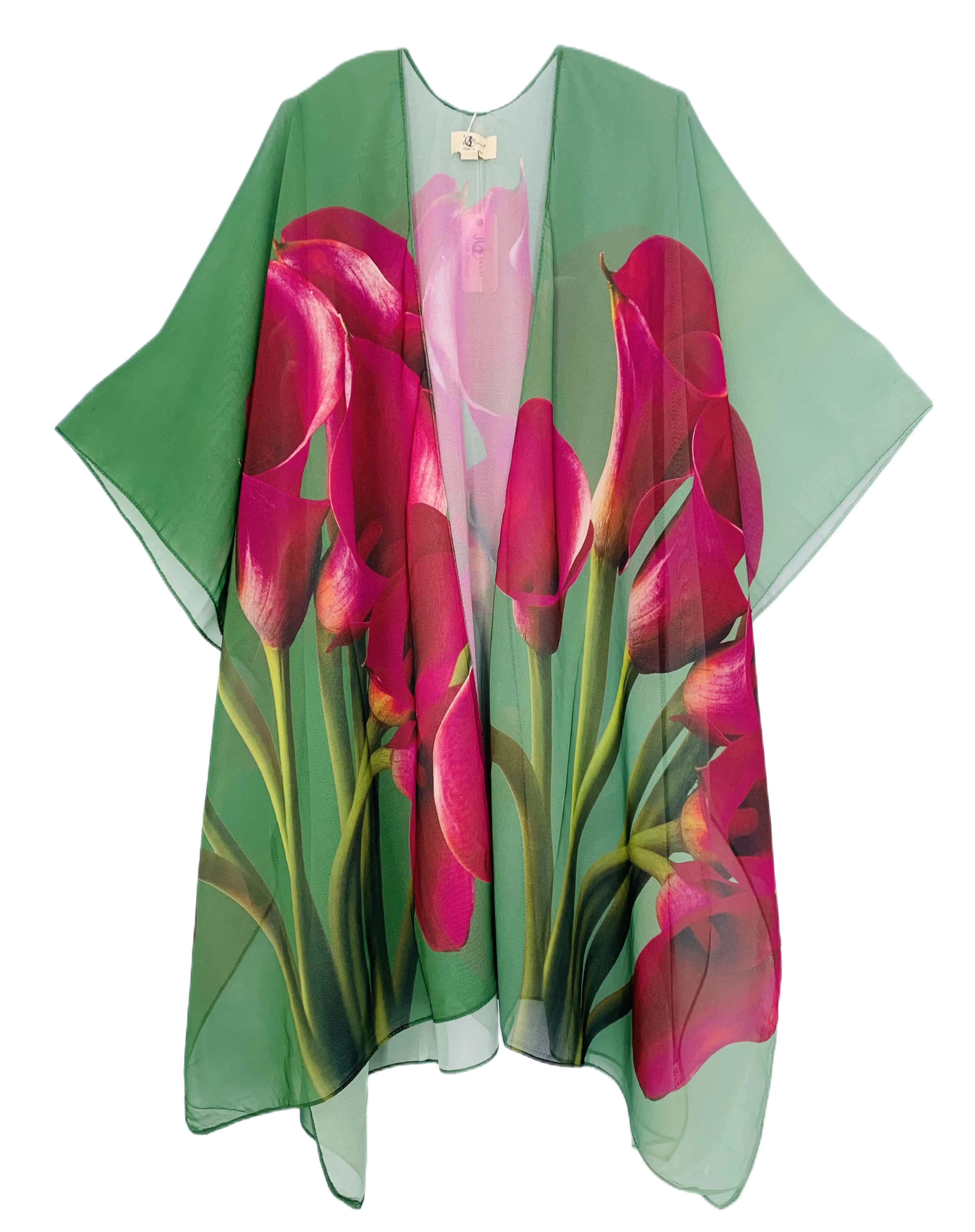 7 Colors--JC060901 Calla Lily Kimono