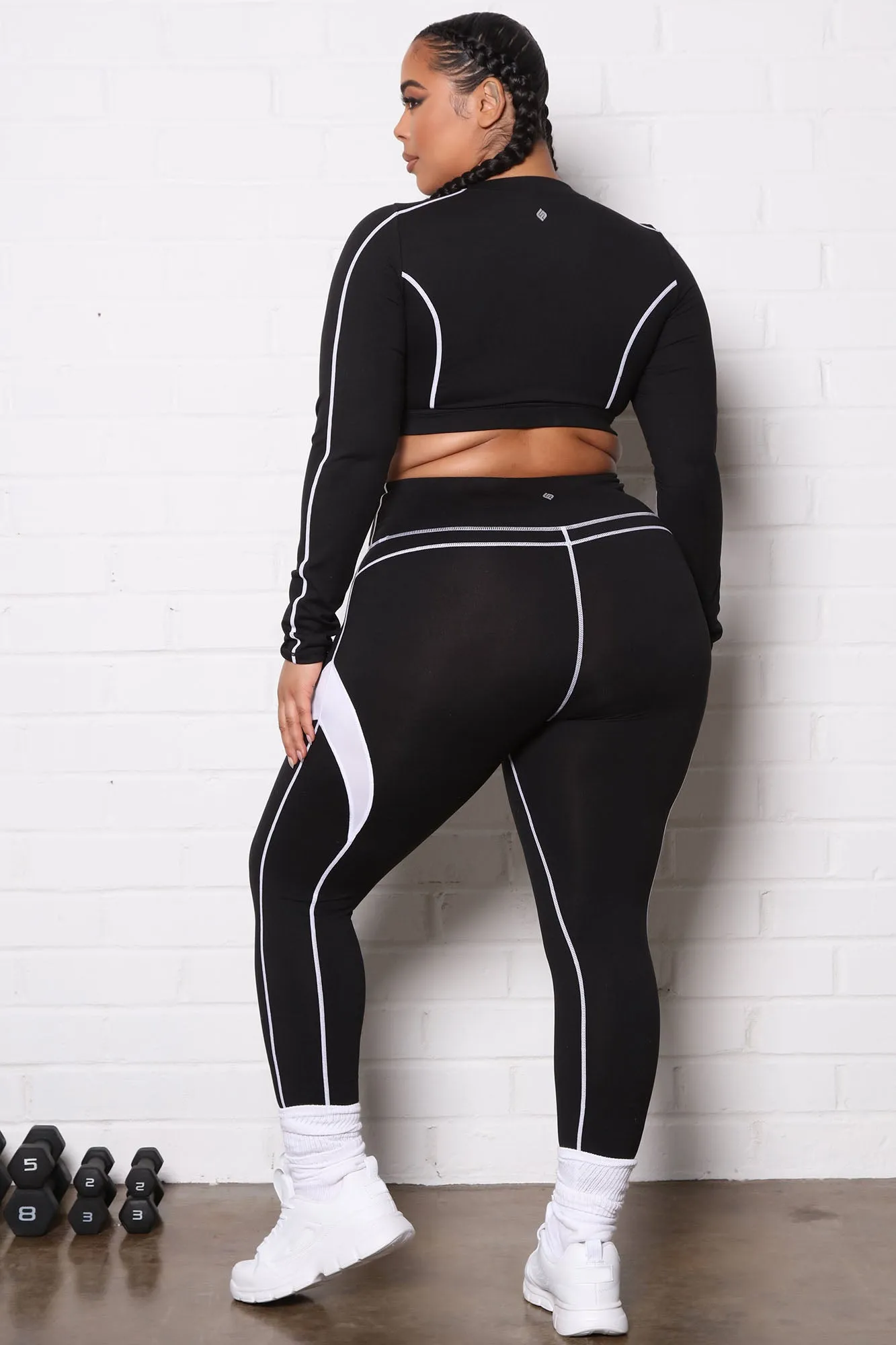 All Lined Up Too Active Leggings In Sculpt Tech - Black