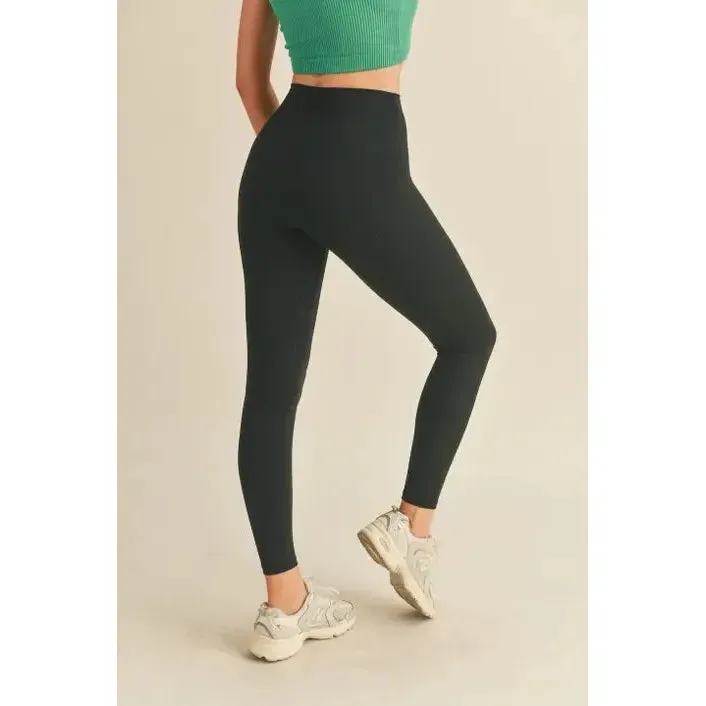 Black Aligned Performance High-Rise Leggings