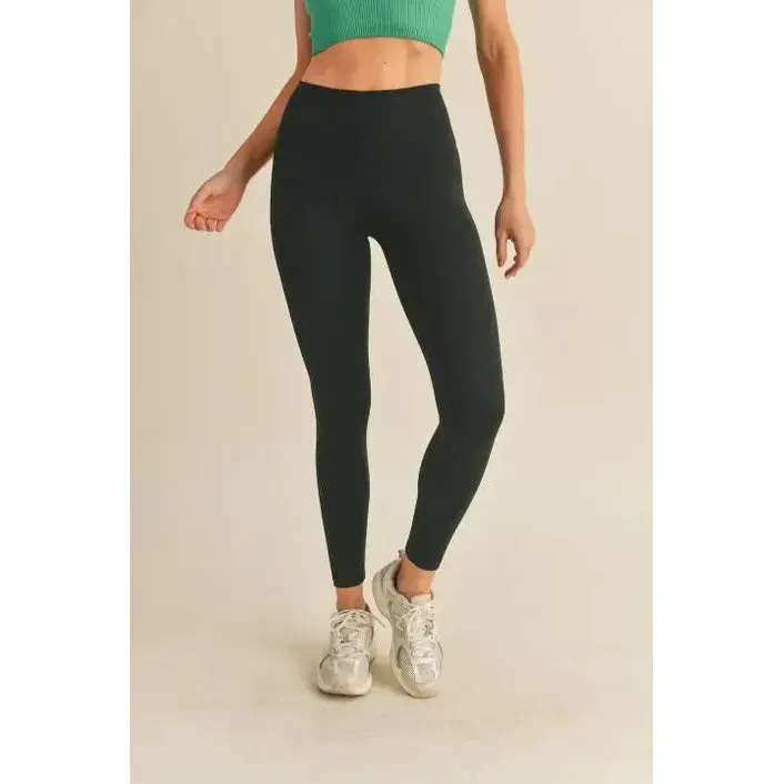 Black Aligned Performance High-Rise Leggings