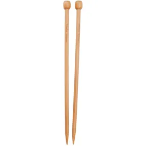 ChiaoGoo Bamboo Single Pointed Needles, ready to ship