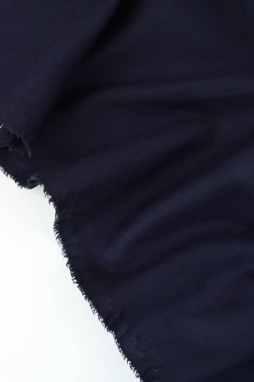 Classic Navy Viscose Nylon Ponte