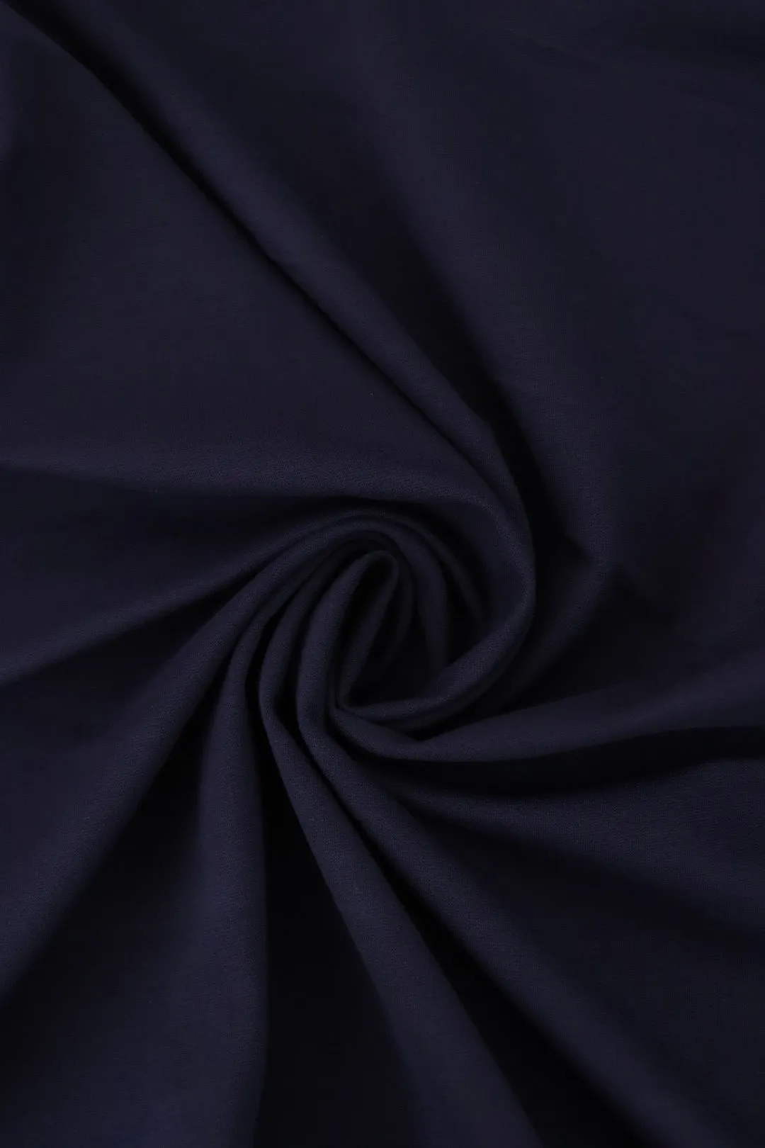 Classic Navy Viscose Nylon Ponte