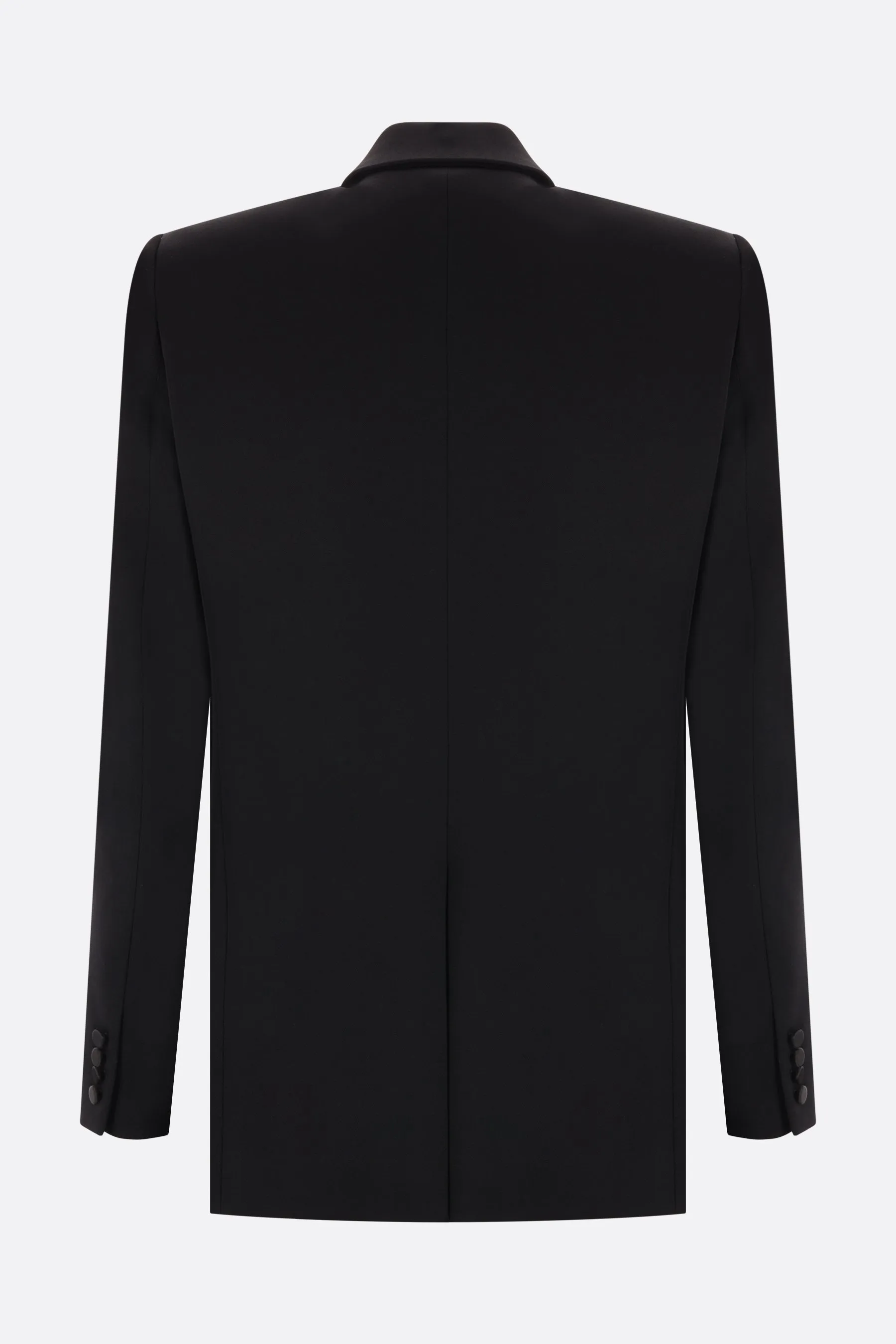 Grain De Poudre Wool Tuxedo Jacket