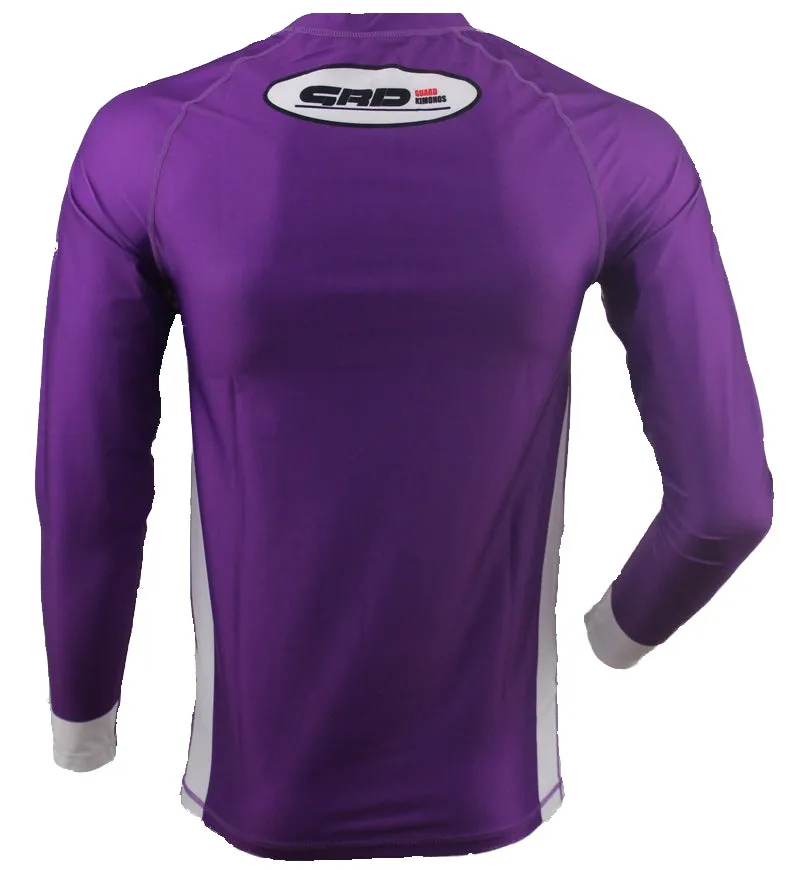 GUARD Kimonos Rashguard Ranked BJJ Purple Belt