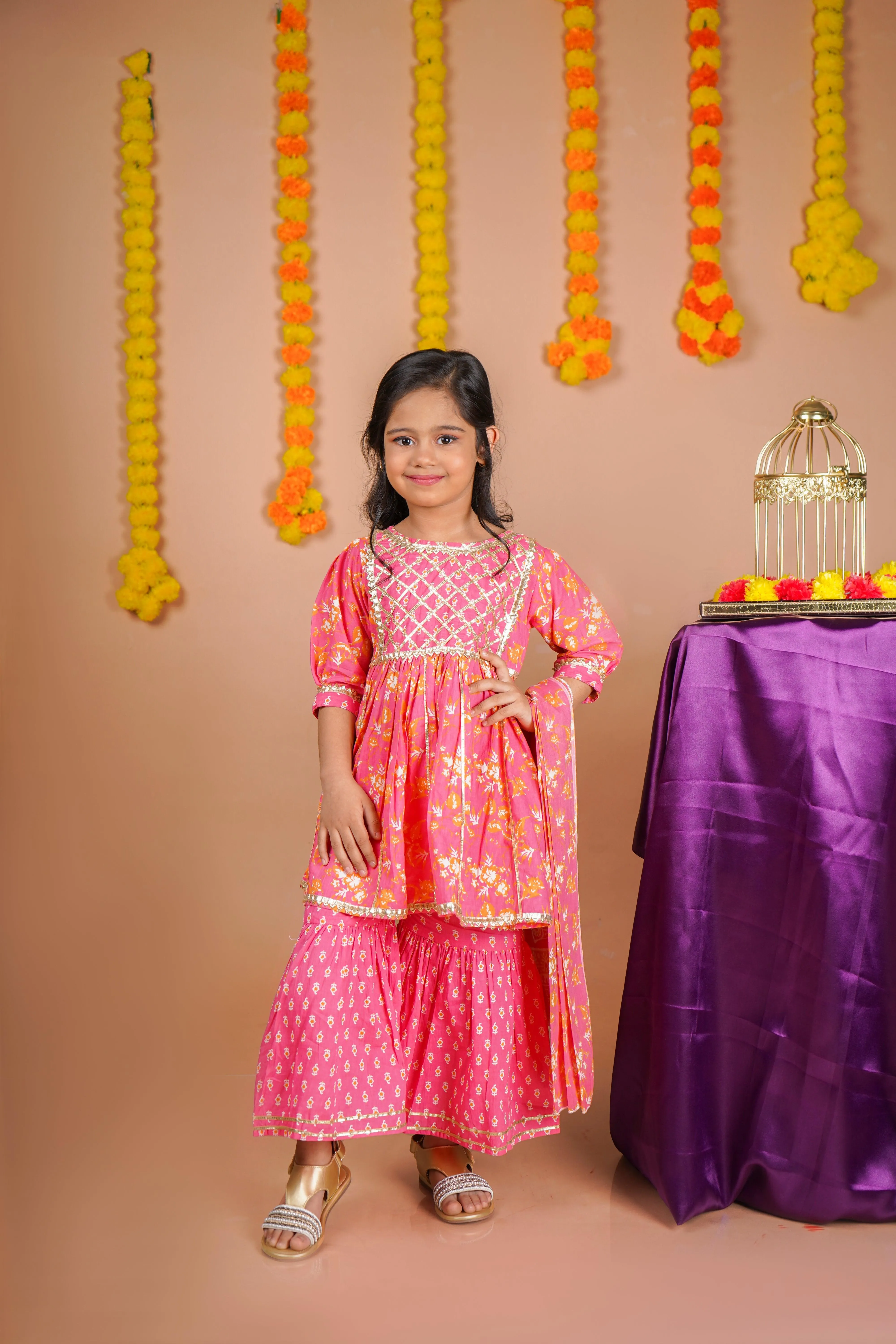 Jasmine Kurta and sharara