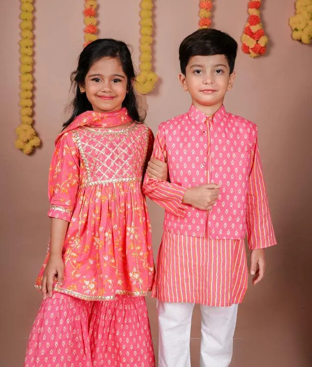 Jasmine Kurta and sharara