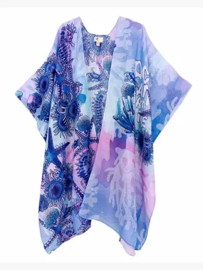 JC062814 Ocean Sea Life Kimono