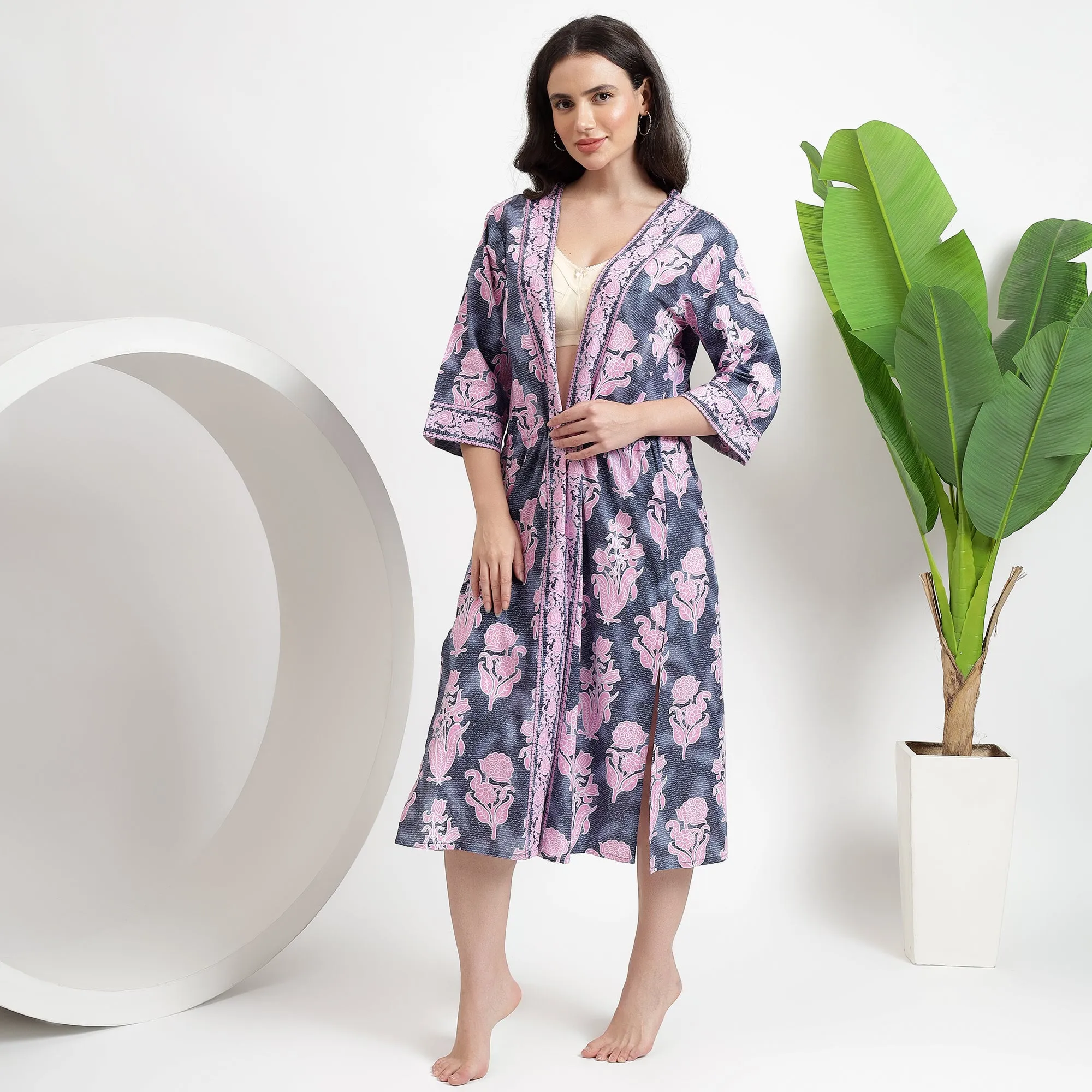 Lightweight Cotton Robes for Women | Beach Cover-Up Dress