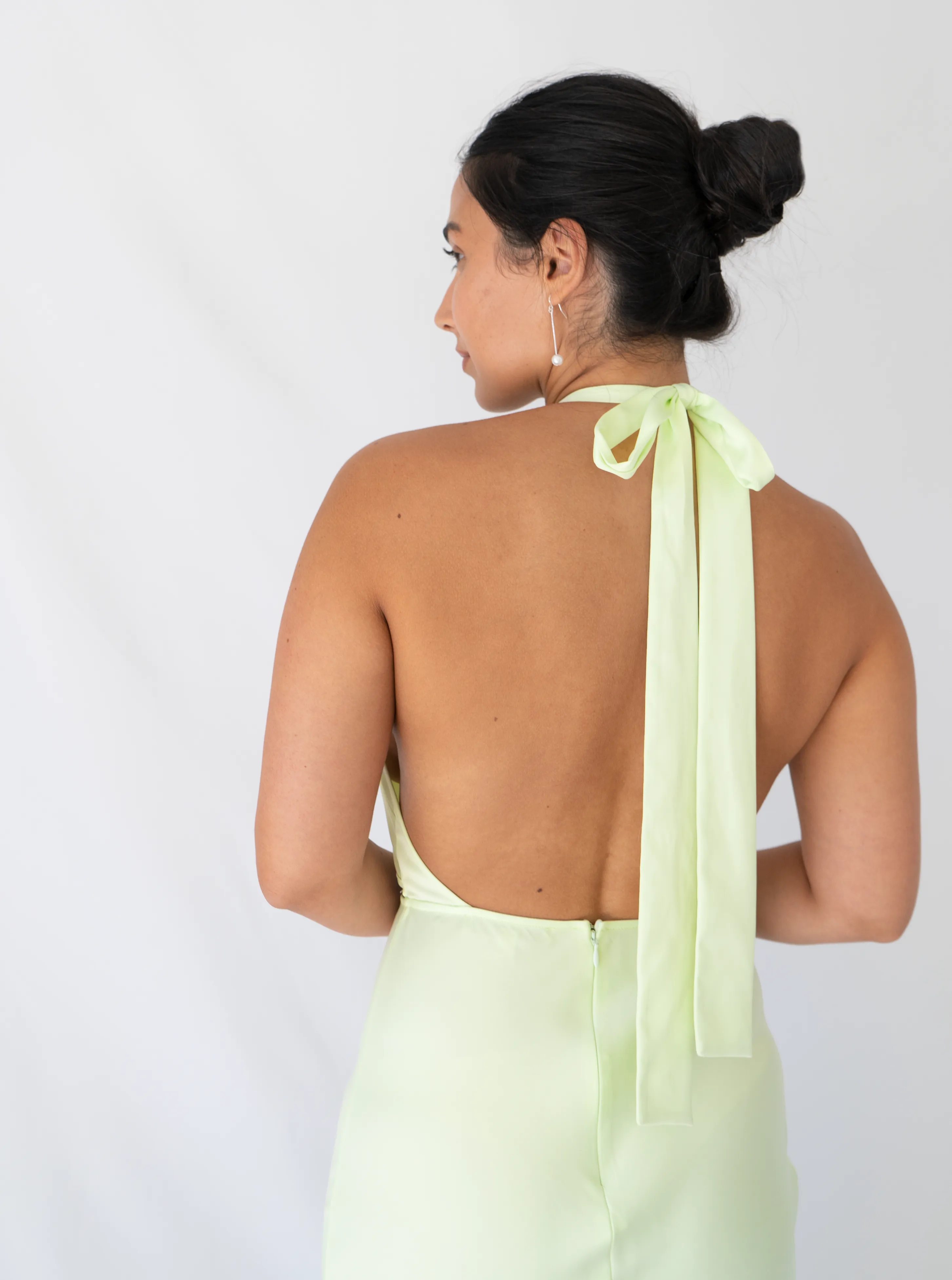 Lili Midi Dress- Lime