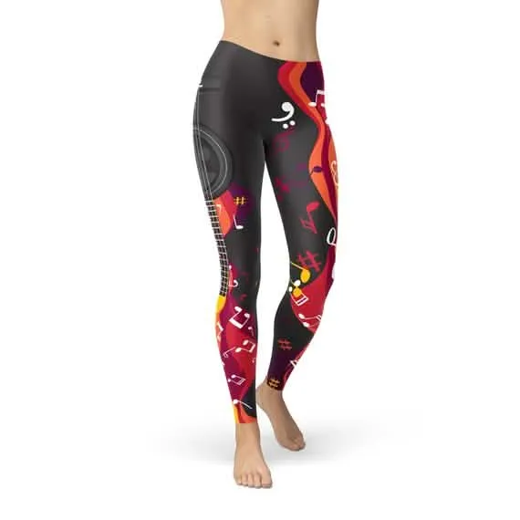 Musical Vibes Performance Leggings