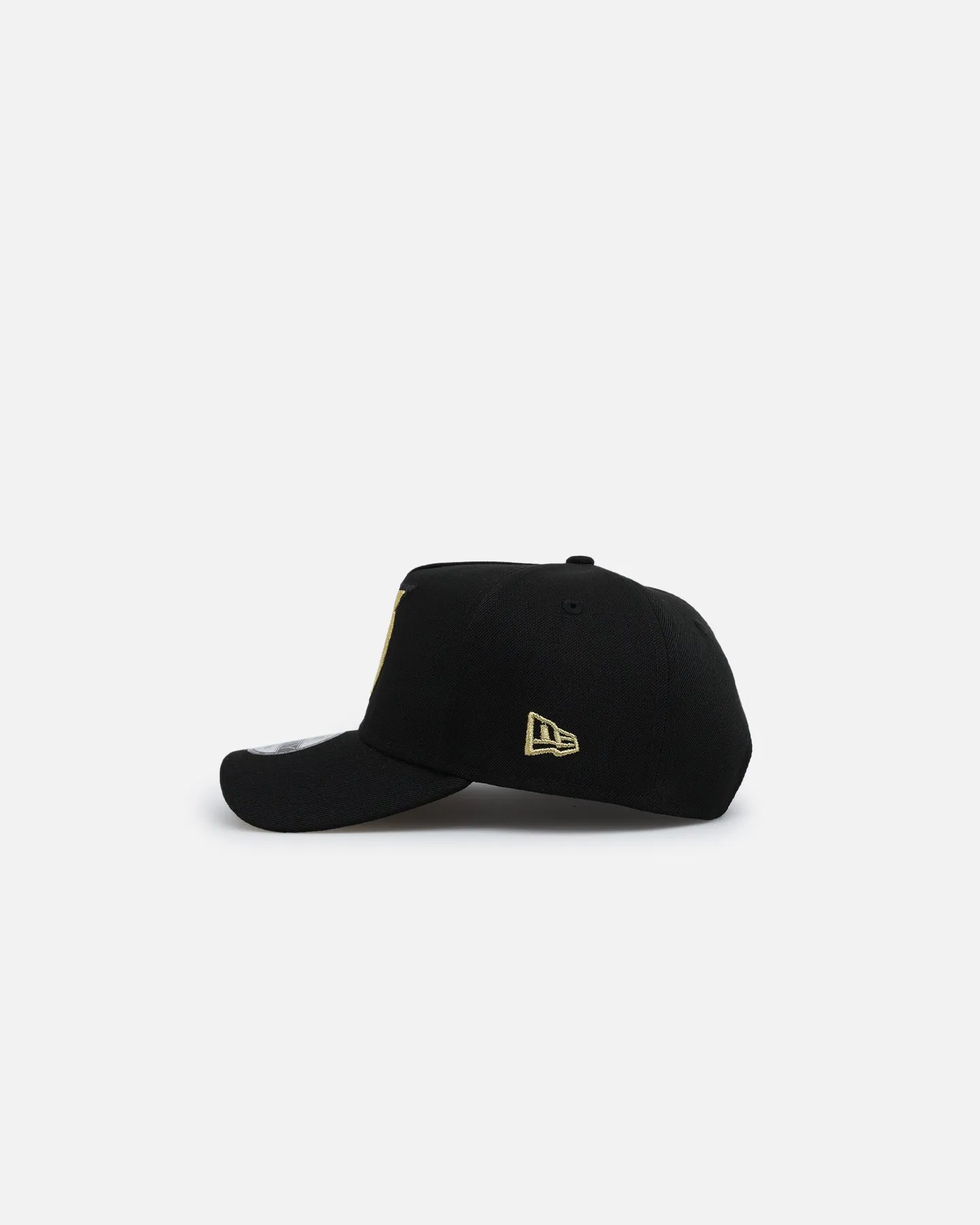 New Era Portland Blazers 'NBA Gold Links' 9FORTY A-Frame Snapback Black/Gold