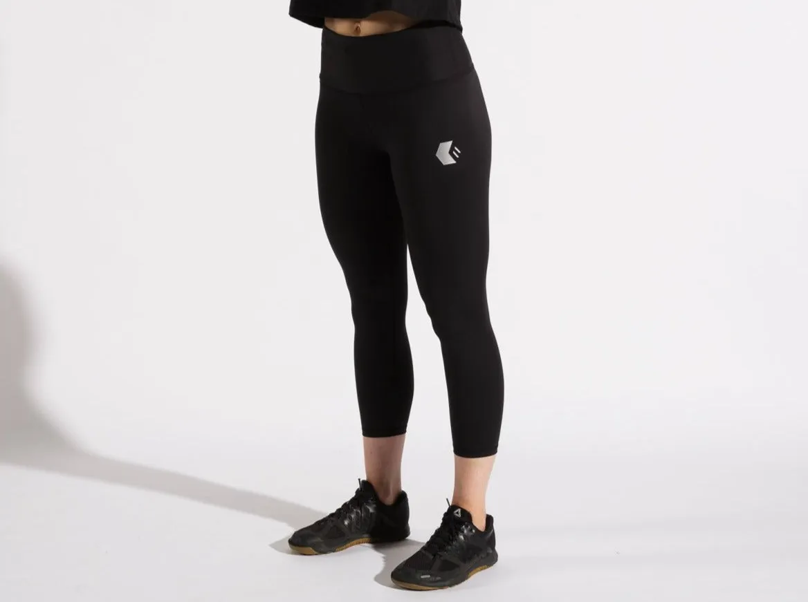 Performance Black 7/8 Leggings