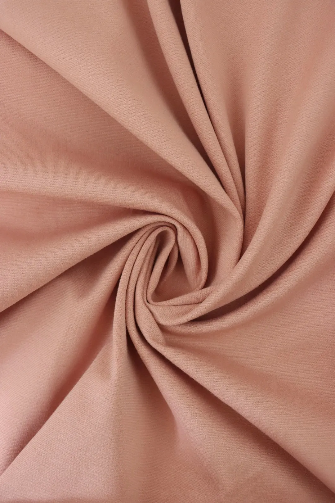 Rosy Mauve Viscose Nylon Ponte