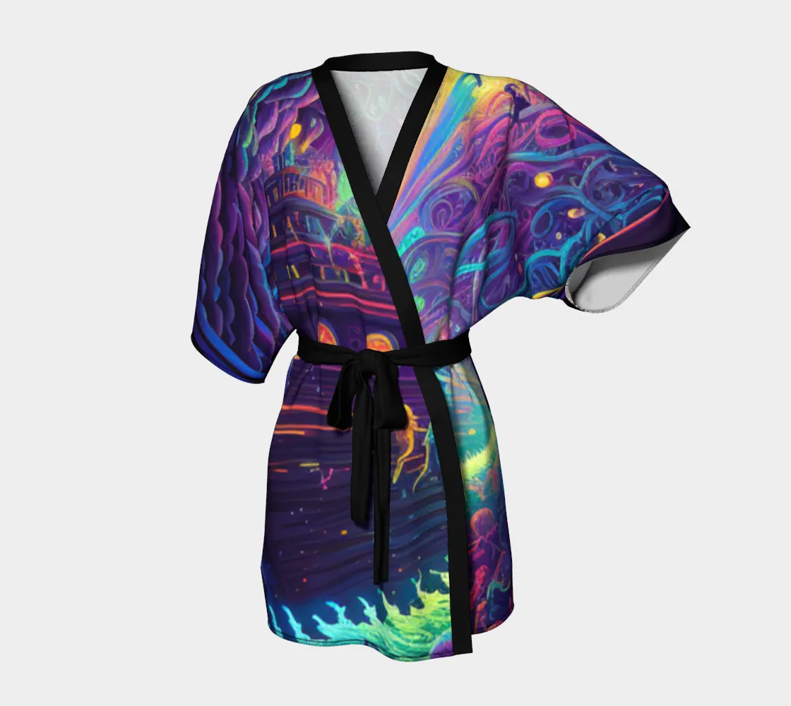 SHIPWRECKED KIMONO ROBE | ACIDMATH GUY