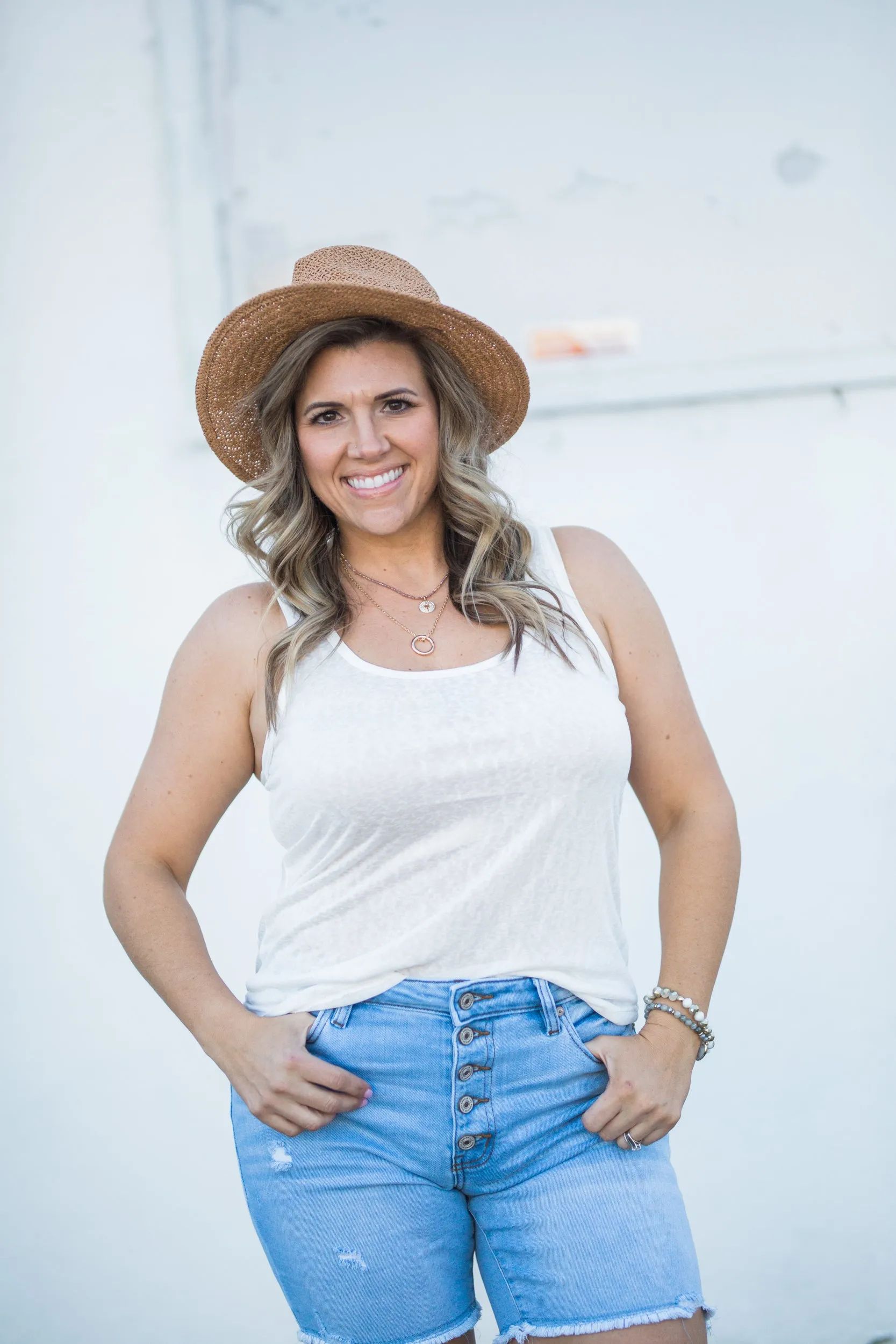 Simplicity Tank In White