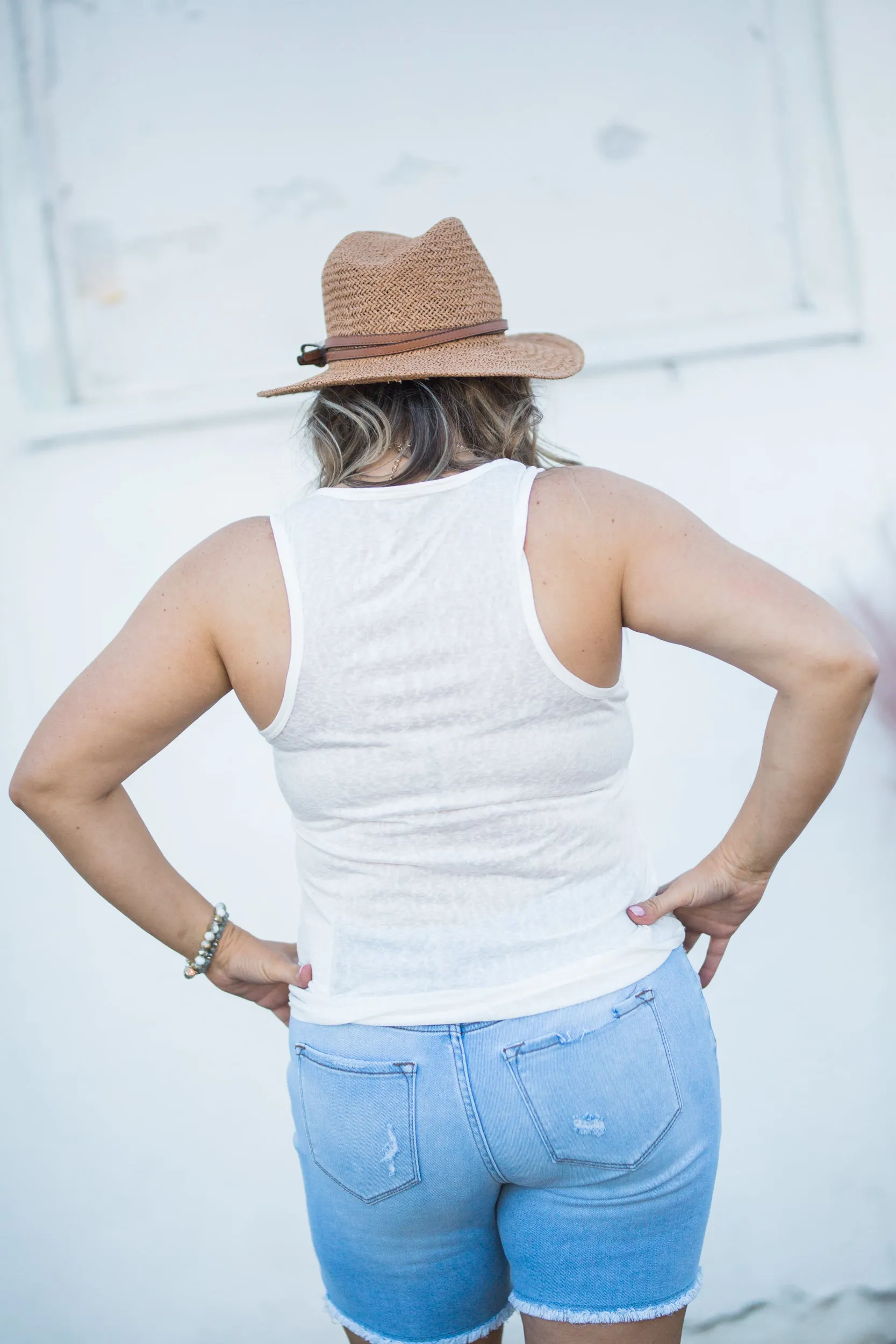 Simplicity Tank In White