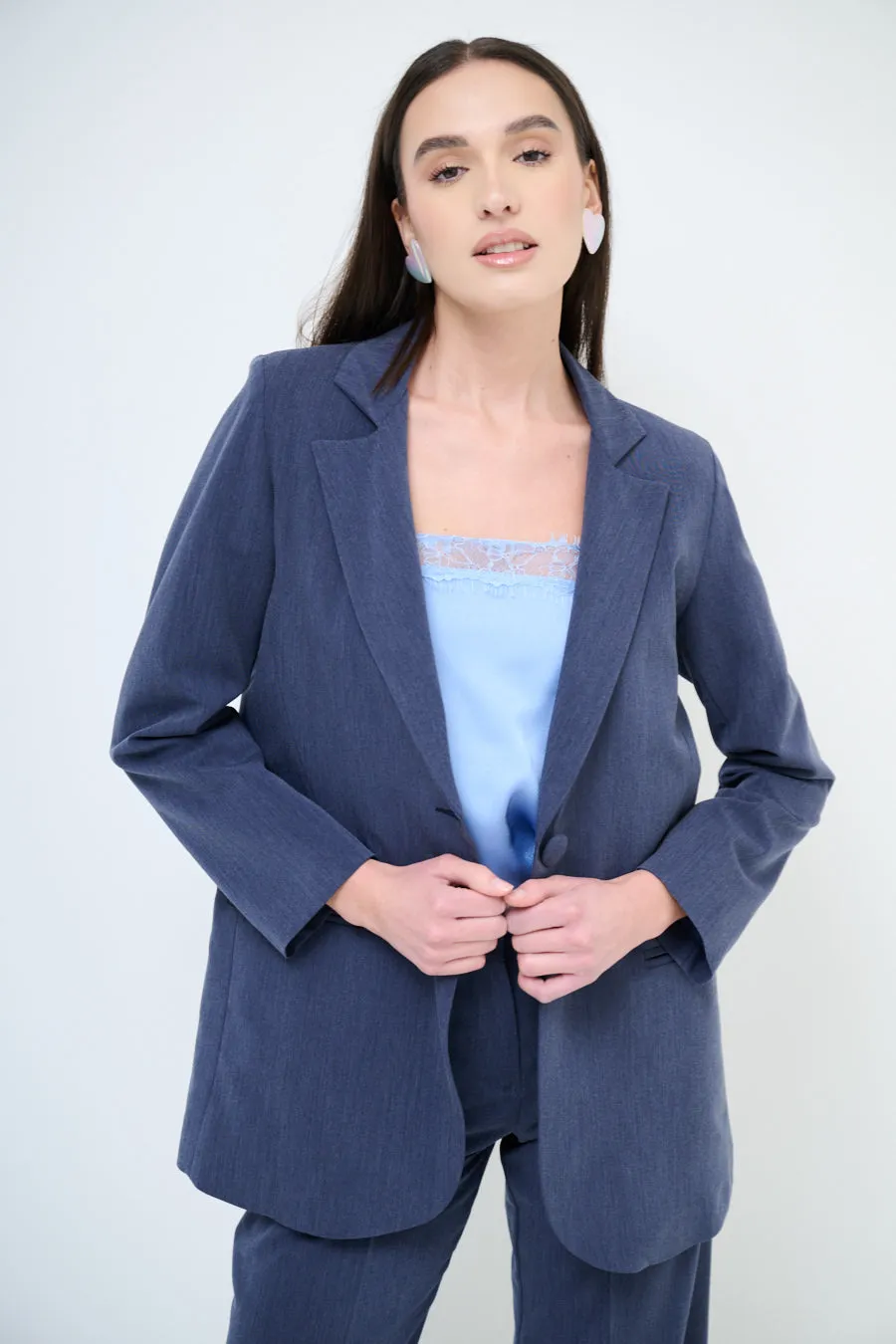 Single-button classic blazer wholesale