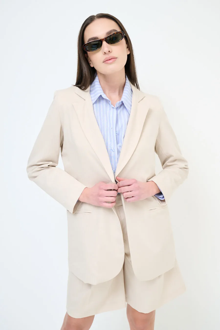 Single-button classic blazer wholesale