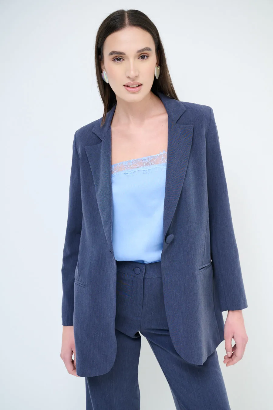 Single-button classic blazer wholesale