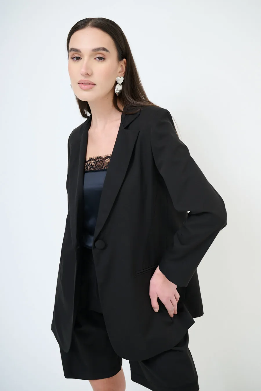 Single-button classic blazer wholesale