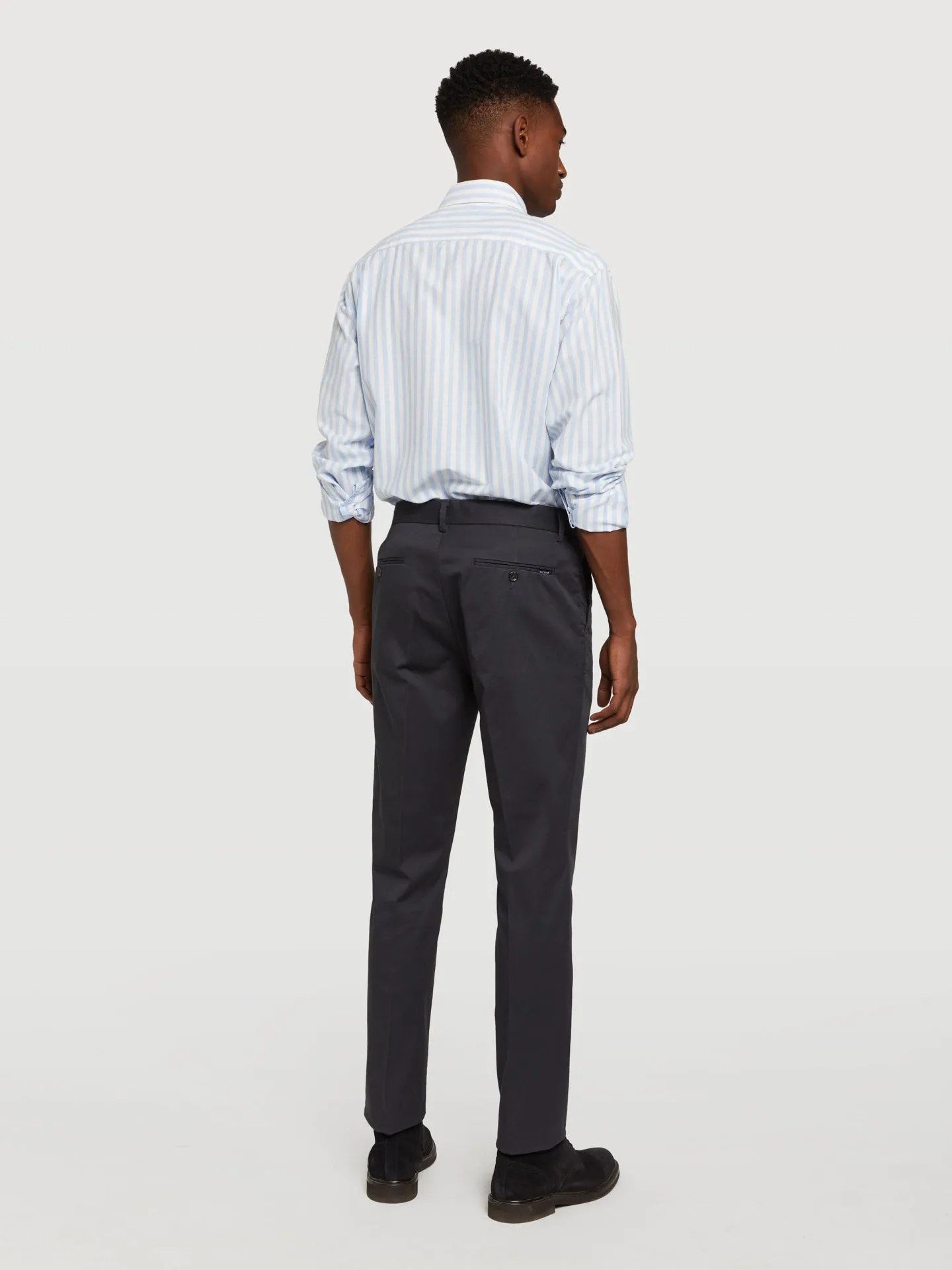 Slim fit basic chino trousers