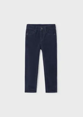 Slim Fit Corduroy Trousers