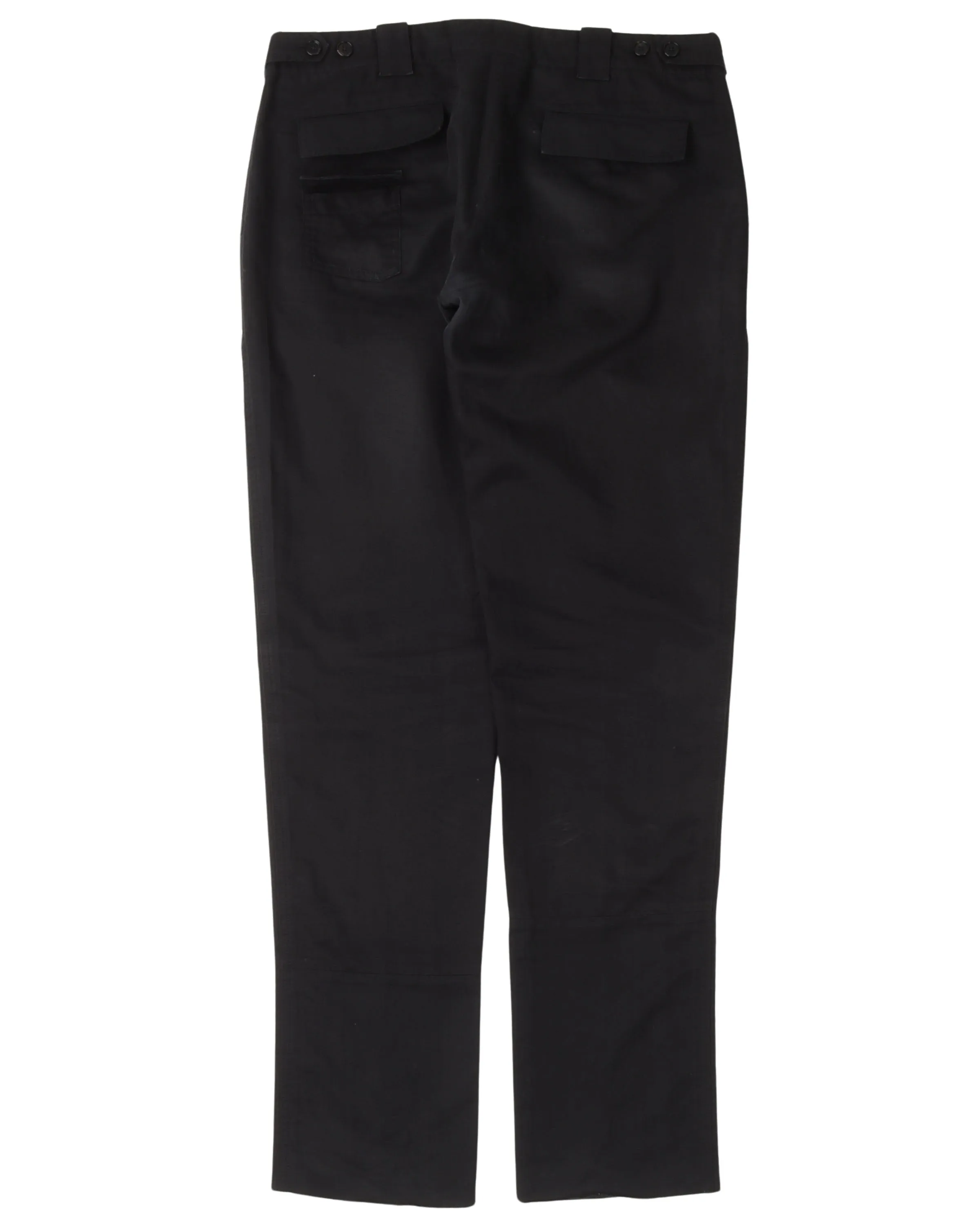 Slim Fit Cotton Trousers