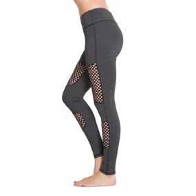 Stylish mesh workout high performance legging.