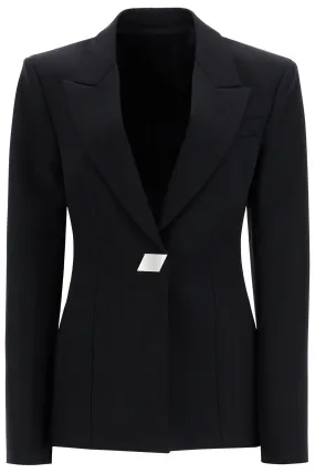 The Attico Wool Gabardine Blazer