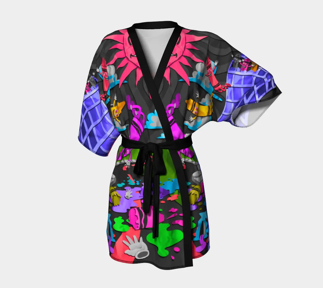 TICKLE ME PINK | KMONO ROBE | SALVIADROID