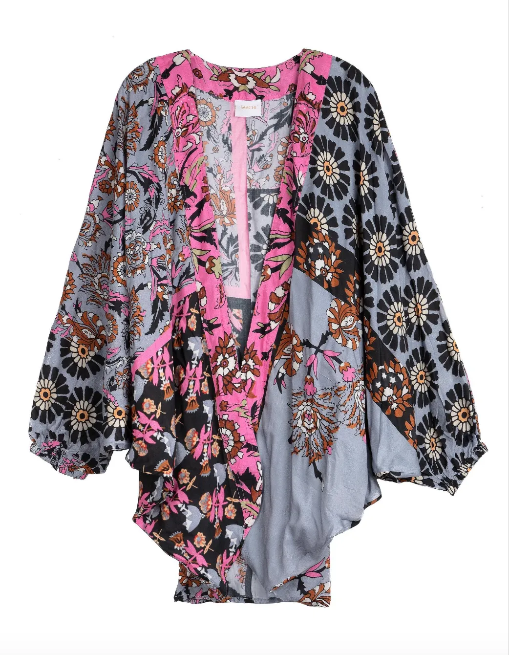 Tropicana Open front Kimono