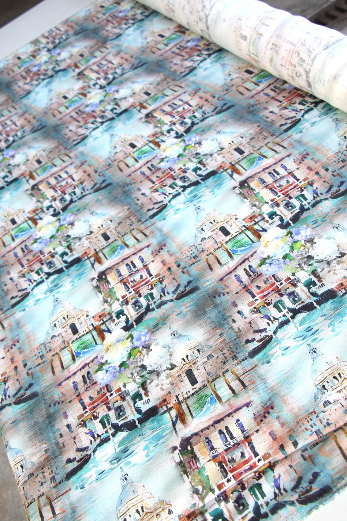 Venetian Dream Printed Linen