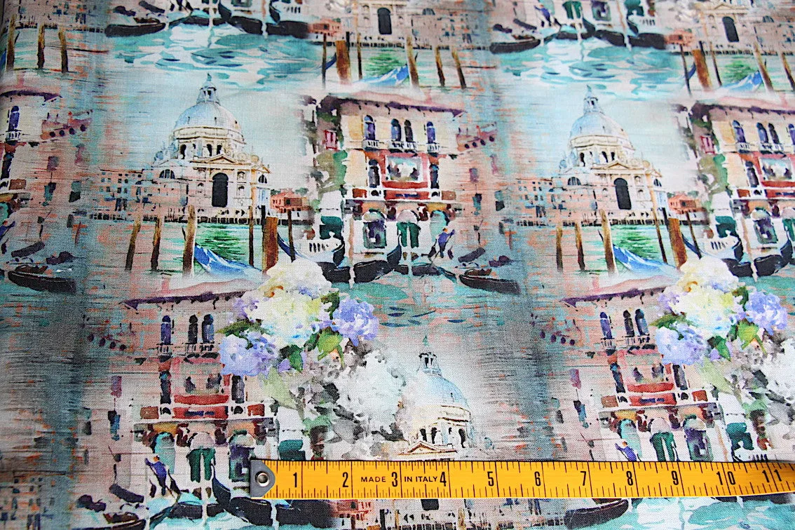 Venetian Dream Printed Linen