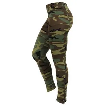 Womens Camo Performance Workout Leggings