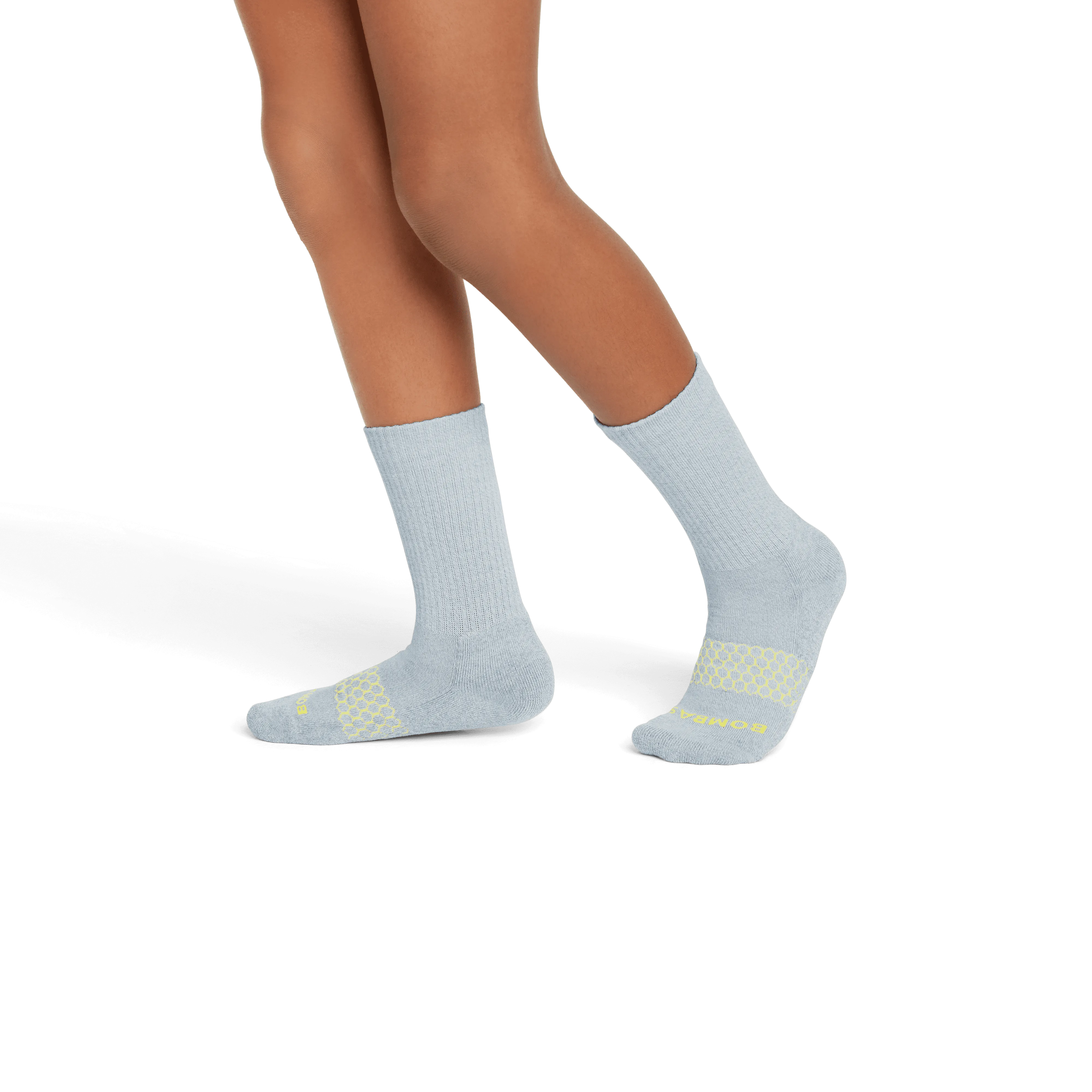 Youth Marl Calf Sock 4-Pack