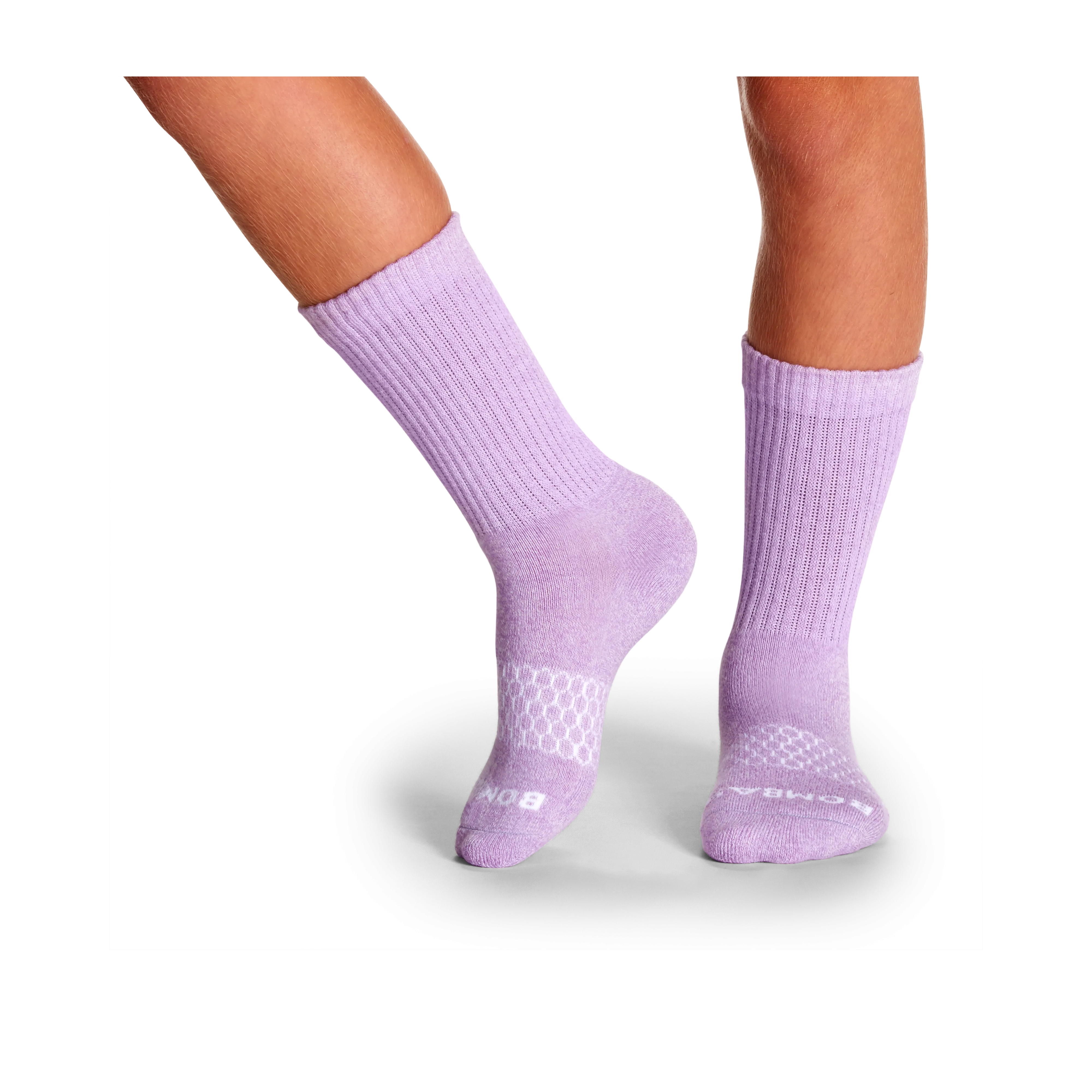 Youth Marl Calf Sock 4-Pack